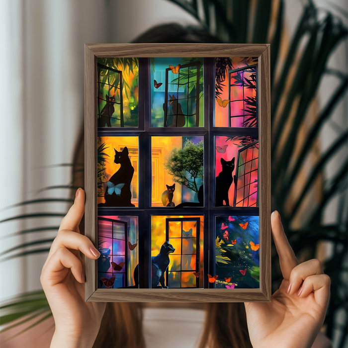 Wallity Cuadro Decorativo GE163-L Multicolor